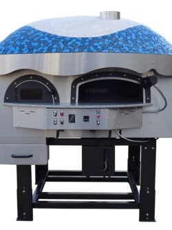 FORNO PIZZA ROTATIVO G/LENHA 1Q.UDIXM120RK-MOSAICO