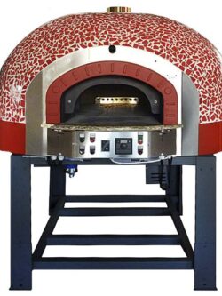 FORNO PIZZA ROTATIVO GAS URG85K MOSAICO