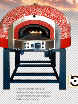 FORNO PIZZA ROTATIVO GAS URG110K MOSAICO