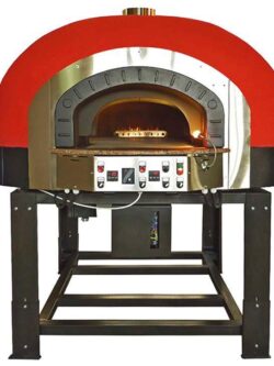 FORNO PIZZA ROTATIVO GAS URG130K REV SILICONE