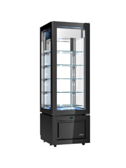 VITRINE LUXOR SLIM PRETA KD6A MISTA (-22º+5ºC)VENT