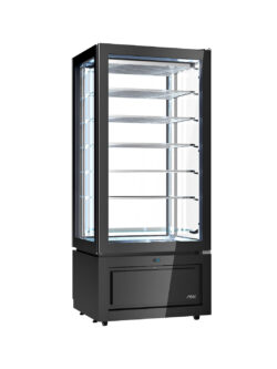 VITRINE LUXOR PRETA  KG8A (-25º-15ºC) ESTÁTICA