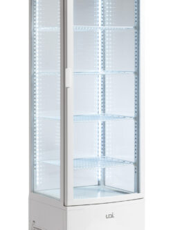 VITRINE EXPOSITORA BRANCA GRELHAS FIXAS UDVEGF286