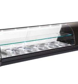 VITRINE REFRIGERADA 2 PLANOS UDI 6B-VC C/LEDS