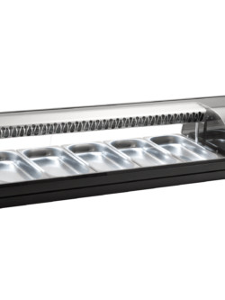 VITRINE REFRIGERADA UDI SUSHI 4B-VC C/ LEDS