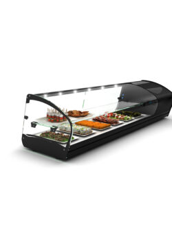 VITRINE REFRIGERADA 2PLANOS SHARK SK26 VC LEDS