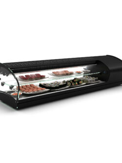 VITRINE REFRIG SHARK 26SP SUSHI VC CUBA PLANA LEDS