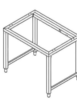 SUPORTE AÇO INOX PARA MODELO UDILBES