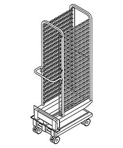 CARRO PORTA TABULEIROS NKS201