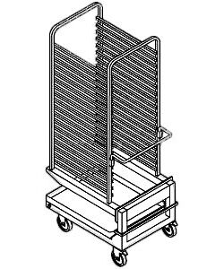 CARRO PORTA TABULEIROS KKS202