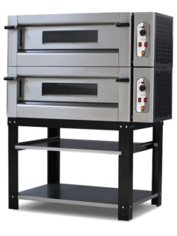 FORNO PIZZA GAS UDFPG8 DUPLO 4+4 PIZZAS DIAM.300MM